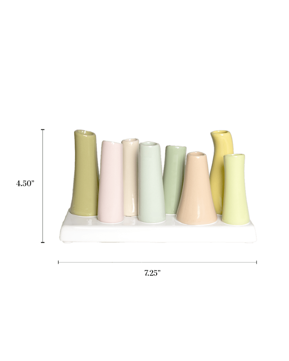 Pooley Modern Bud Vase For Flowers - Chive UK Wholesale