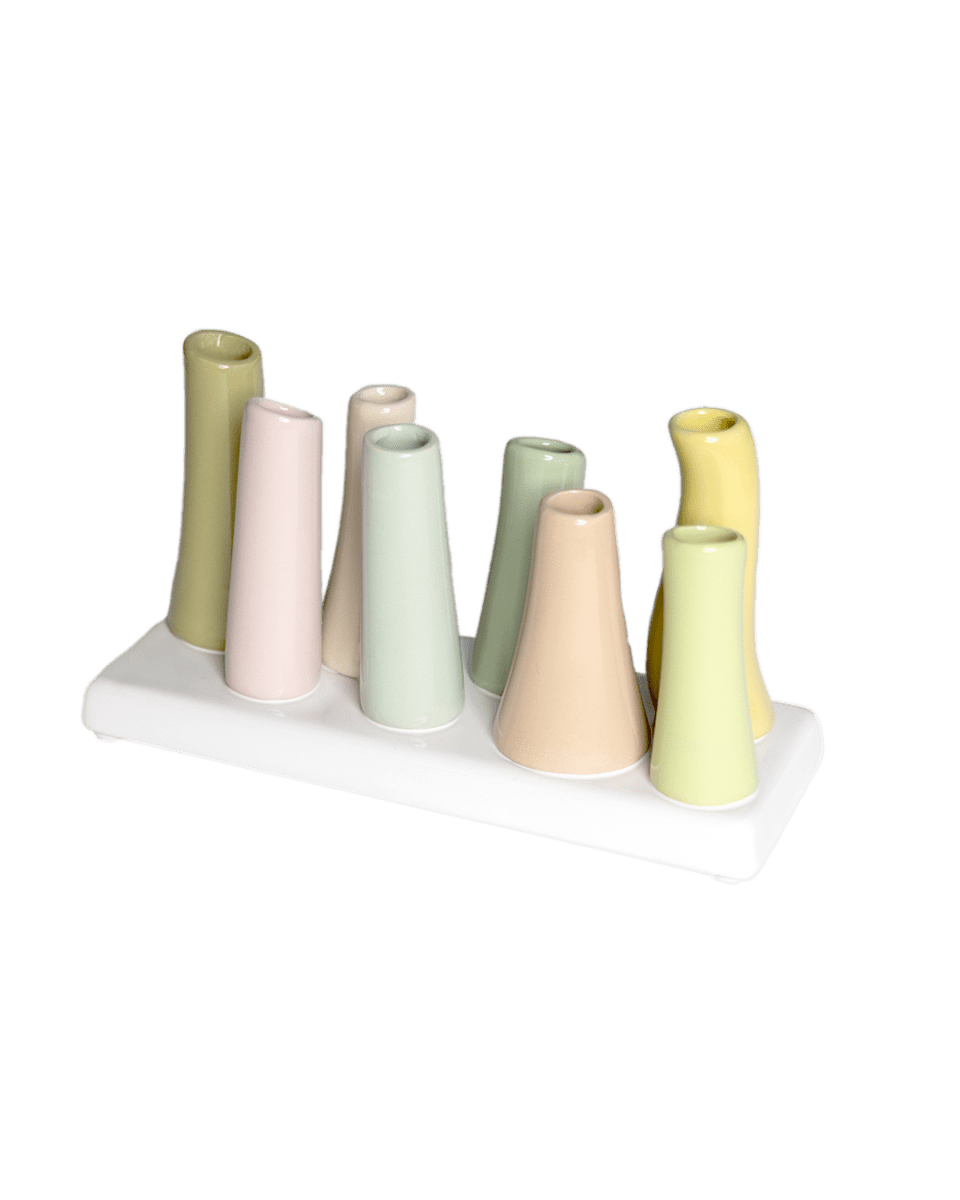 Pooley Modern Bud Vase For Flowers - Chive UK Wholesale