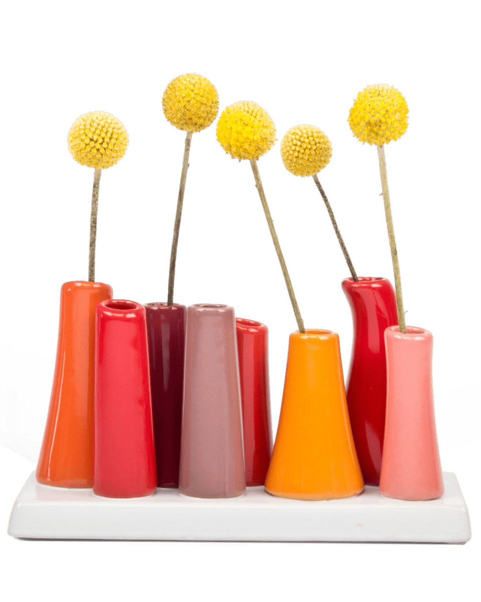 Pooley Modern Bud Vase For Flowers - Chive UK Wholesale