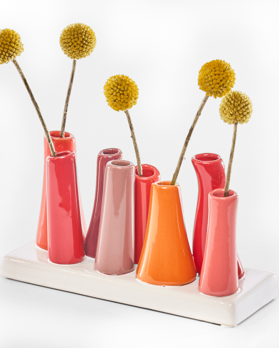 Pooley Modern Bud Vase For Flowers - Chive UK Wholesale