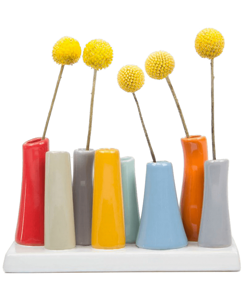 Pooley Modern Bud Vase For Flowers - Chive UK Wholesale