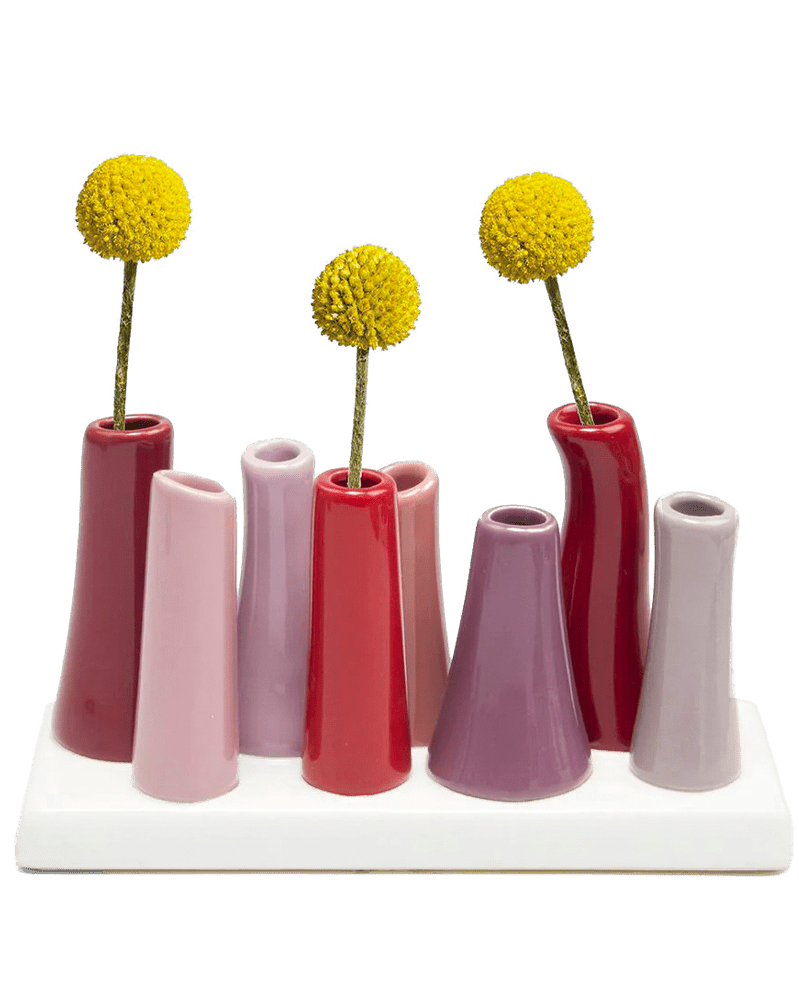 Pooley Modern Bud Vase For Flowers - Chive UK Wholesale