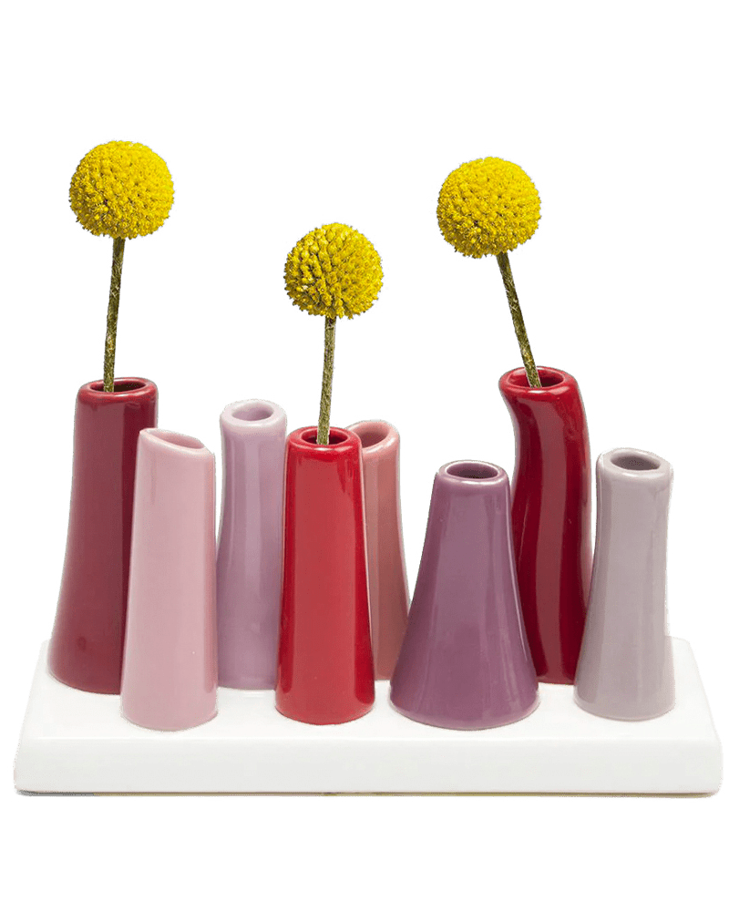 Pooley Modern Bud Vase For Flowers - Chive UK Wholesale