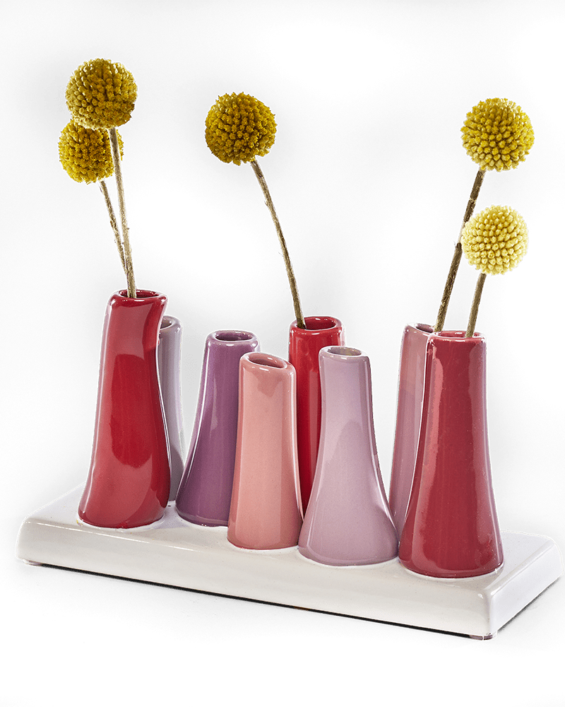 Pooley Modern Bud Vase For Flowers - Chive UK Wholesale