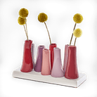 Pooley Modern Bud Vase For Flowers - Chive UK Wholesale