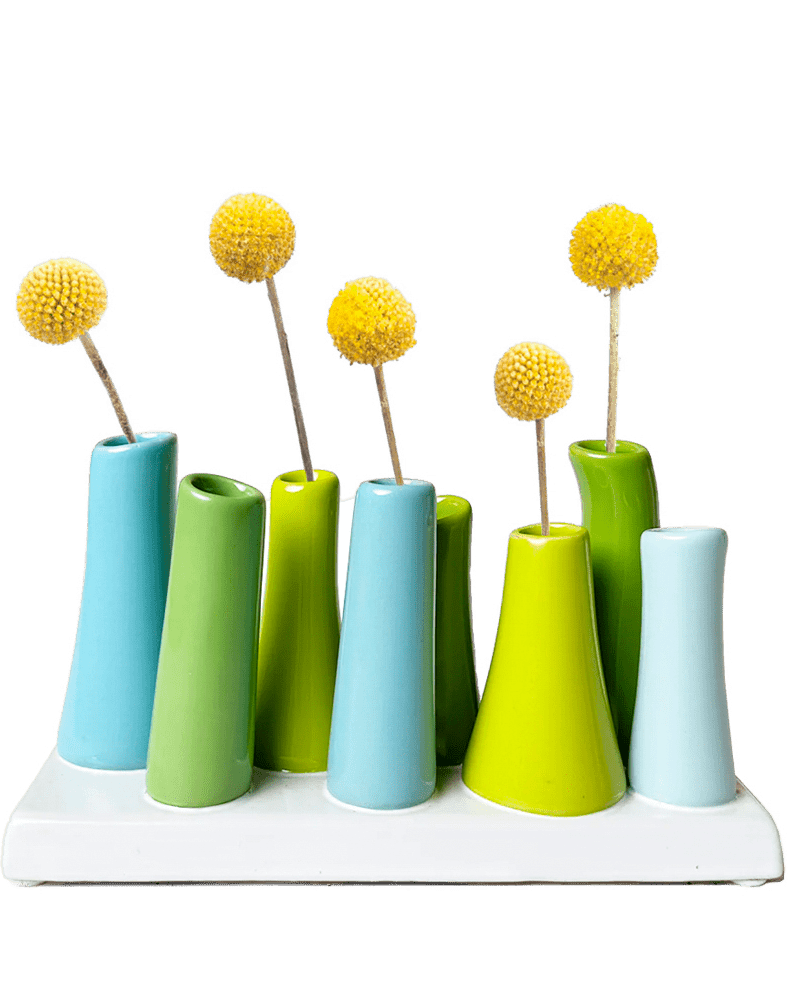 Pooley Modern Bud Vase For Flowers - Chive UK Wholesale