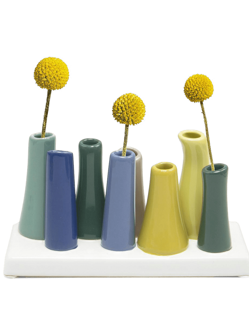 Pooley Modern Bud Vase For Flowers - Chive UK Wholesale