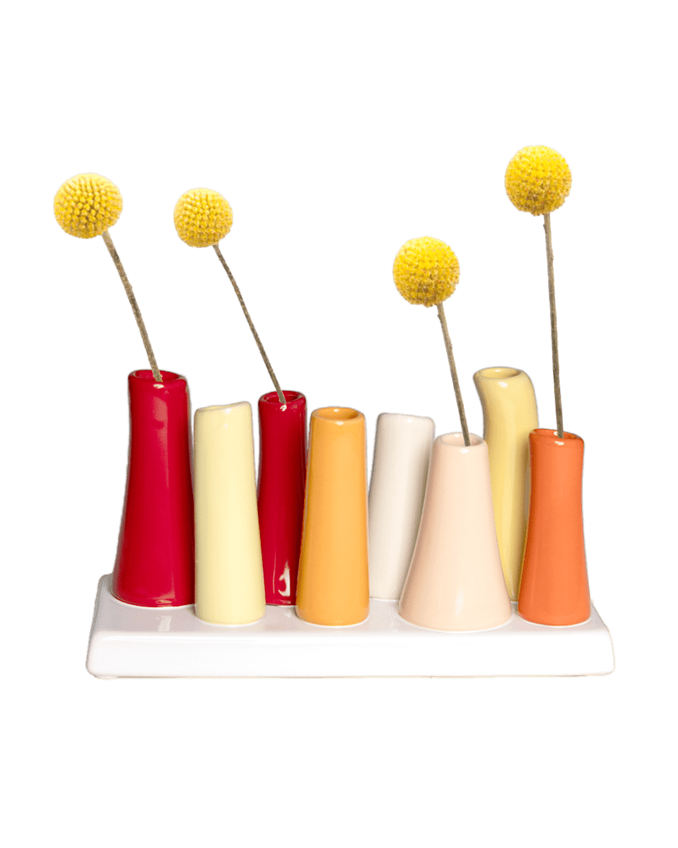 Pooley Modern Bud Vase For Flowers - Chive UK Wholesale