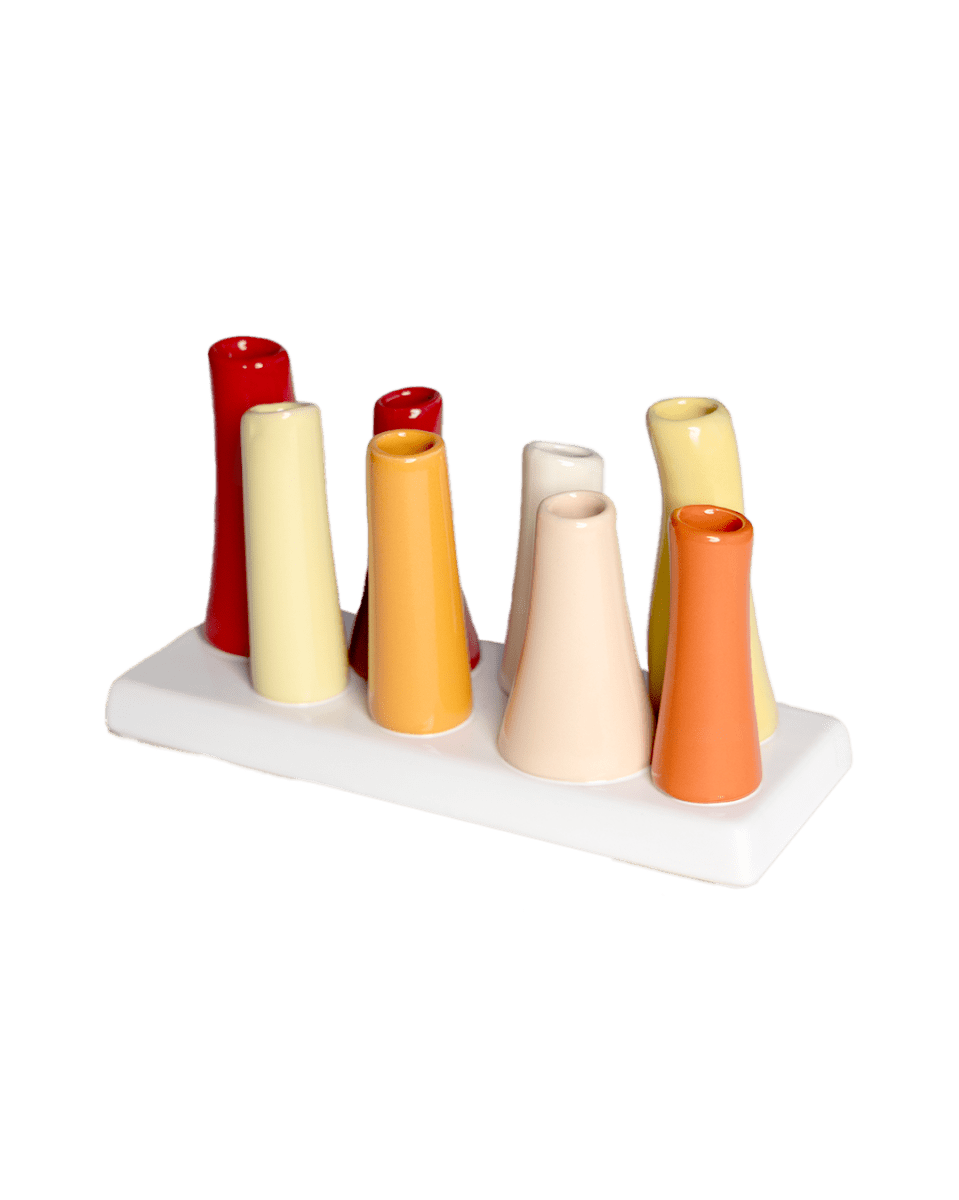 Pooley Modern Bud Vase For Flowers - Chive UK Wholesale