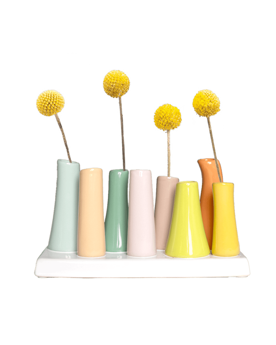 Pooley Modern Bud Vase For Flowers - Chive UK Wholesale