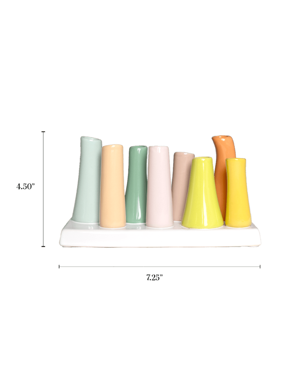 Pooley Modern Bud Vase For Flowers - Chive UK Wholesale