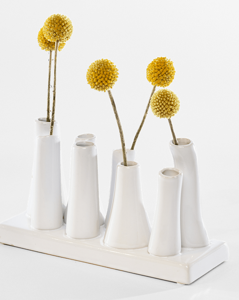 Pooley Modern Bud Vase For Flowers - Chive UK Wholesale