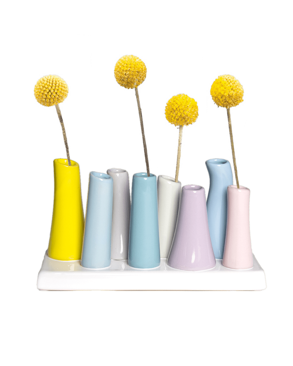 Pooley Modern Bud Vase For Flowers - Chive UK Wholesale