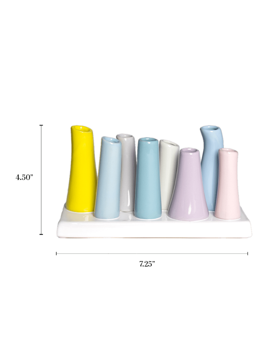 Pooley Modern Bud Vase For Flowers - Chive UK Wholesale