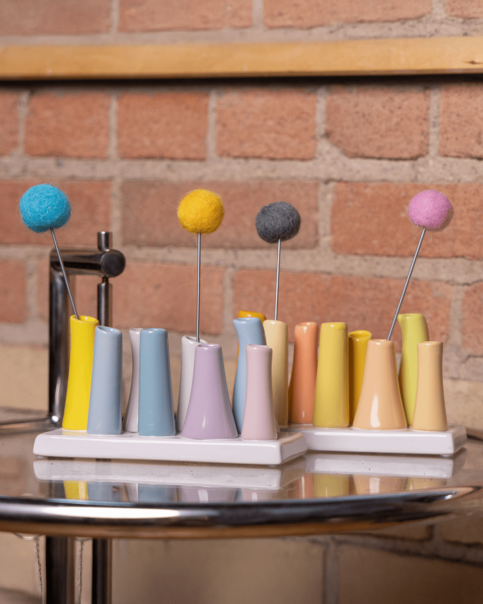 Pooley Modern Bud Vase For Flowers - Chive UK Wholesale