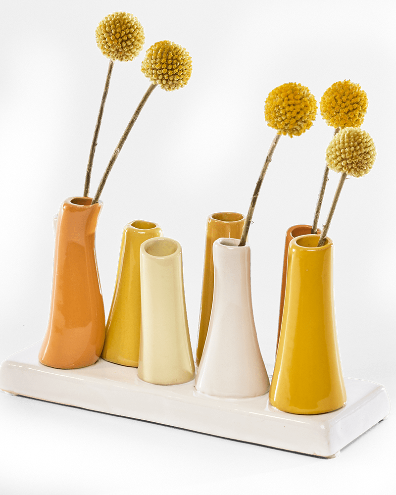 Pooley Modern Bud Vase For Flowers - Chive UK Wholesale