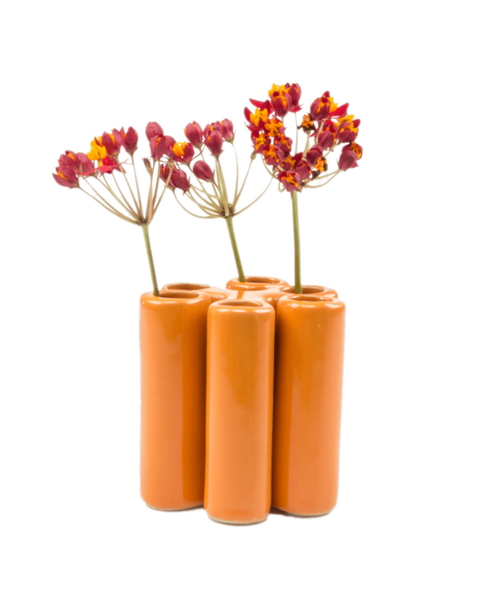 Pooley Puzzle Modern Bud Vase For Flowers - Chive UK Wholesale