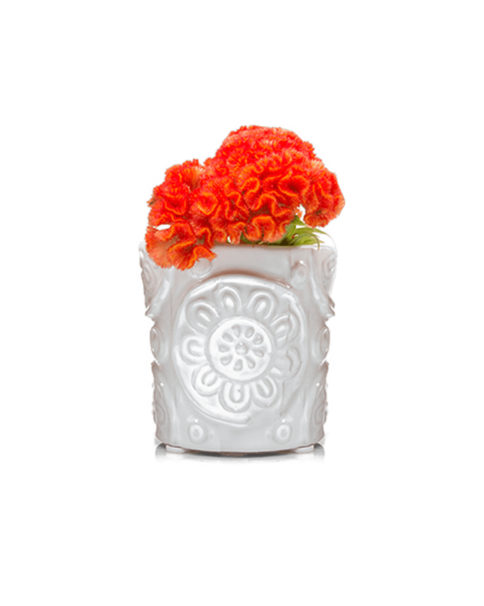 Rosie Ceramic Flower Vase - Chive UK Wholesale