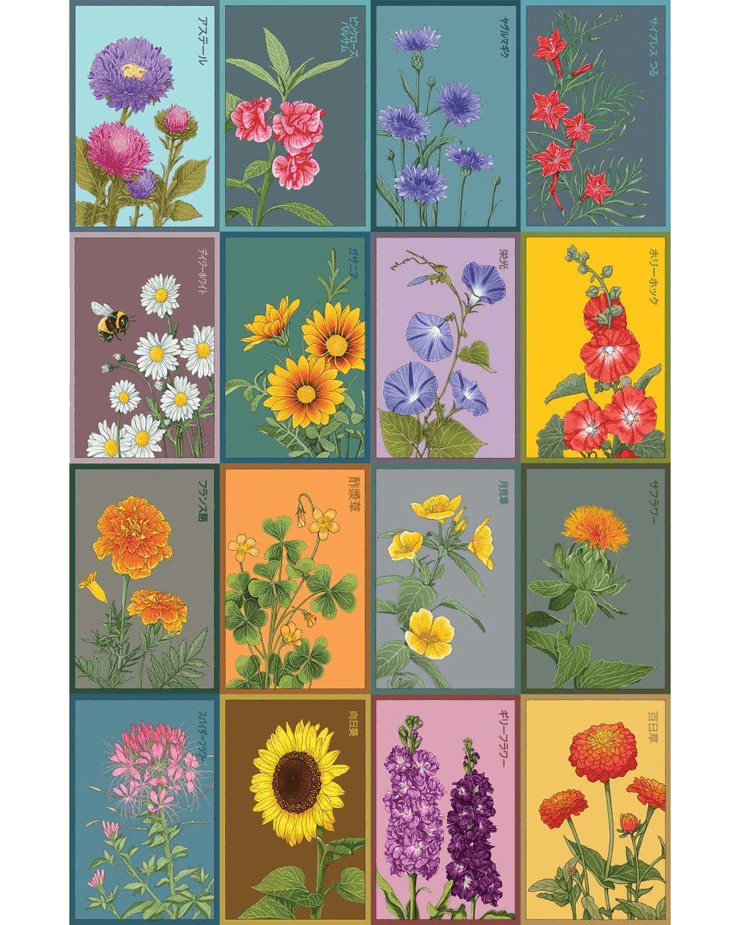 Flower Seeds Packets - 96pc Assortment 1 - Chive UK Wholesale