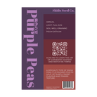 Purple Peas Vegetable Seeds Packet - Chive UK Wholesale