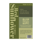 Red Sunflower Flower Seeds Packet - Chive UK Wholesale