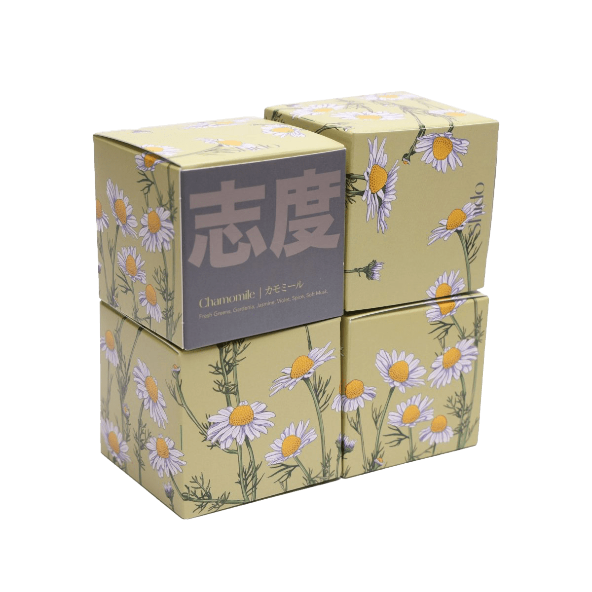 Shido Coconut & Soy Blend Chamomile Candle - Chive UK Wholesale