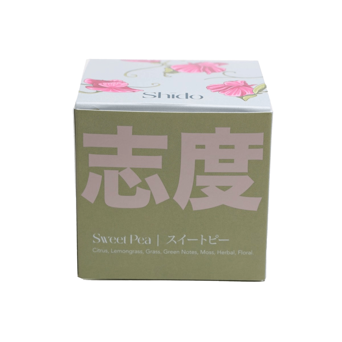 Shido Coconut & Soy Blend Sweet Pea Candle - Chive UK Wholesale