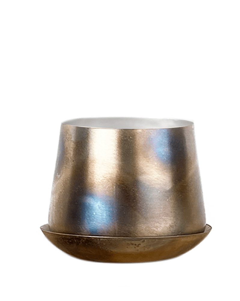Joe Metal Pot With Drainage Hole - Chive UK Wholesale