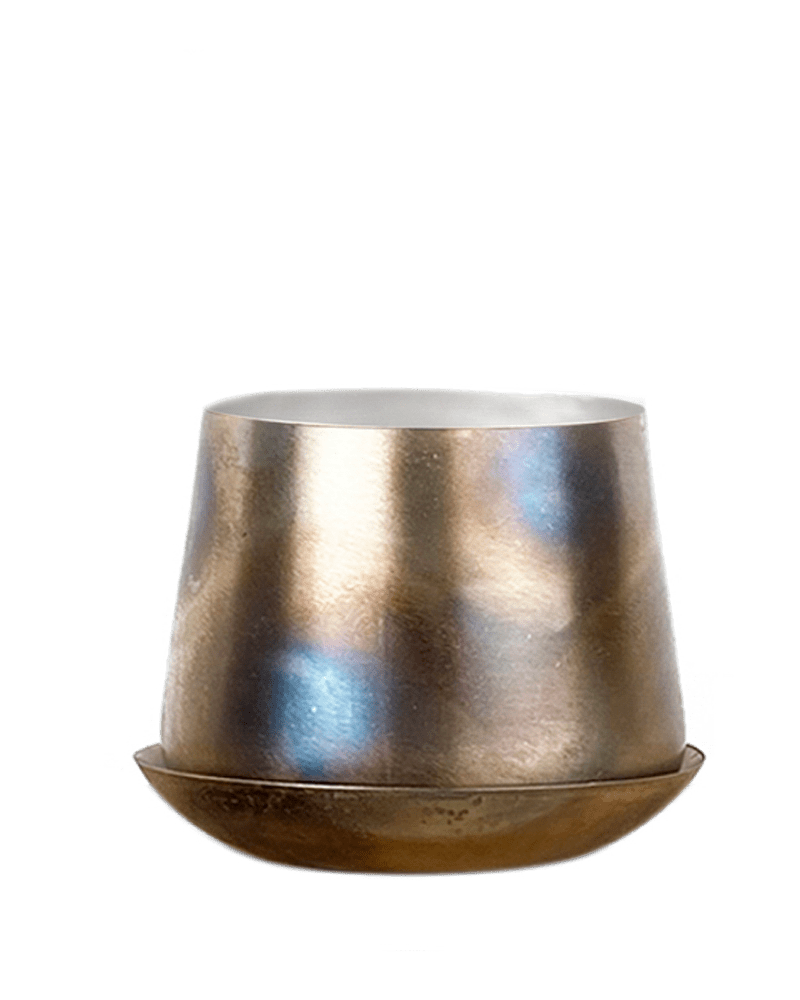Joe Metal Pot With Drainage Hole - Chive UK Wholesale