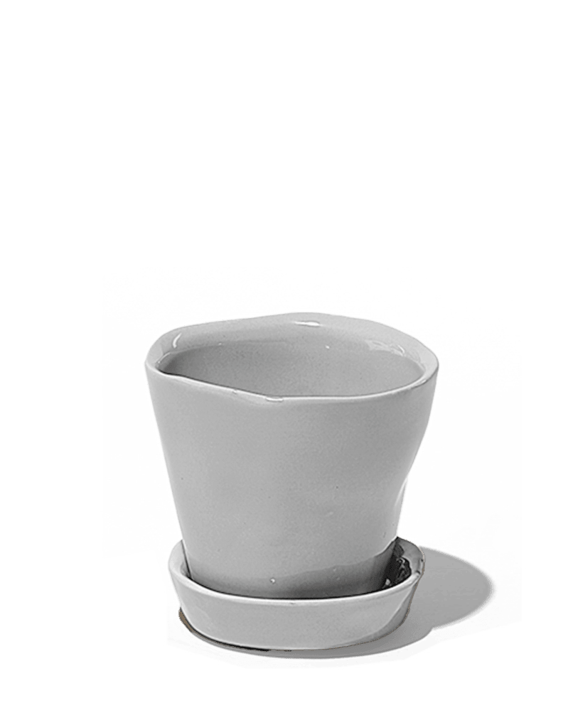 Tika Pot & Saucer | 3 inch - Chive UK Wholesale