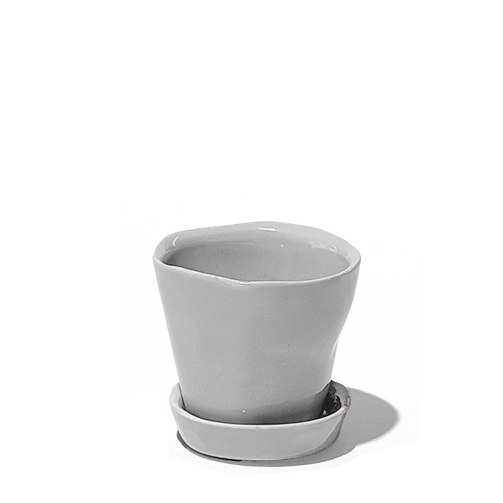 Tika Pot & Saucer | 3 inch - Chive UK Wholesale