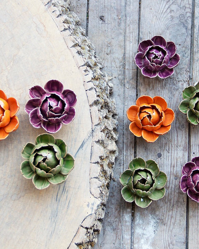 Ceramic Flower Collection 7 - 36pc Assortment - Chive UK Wholesale