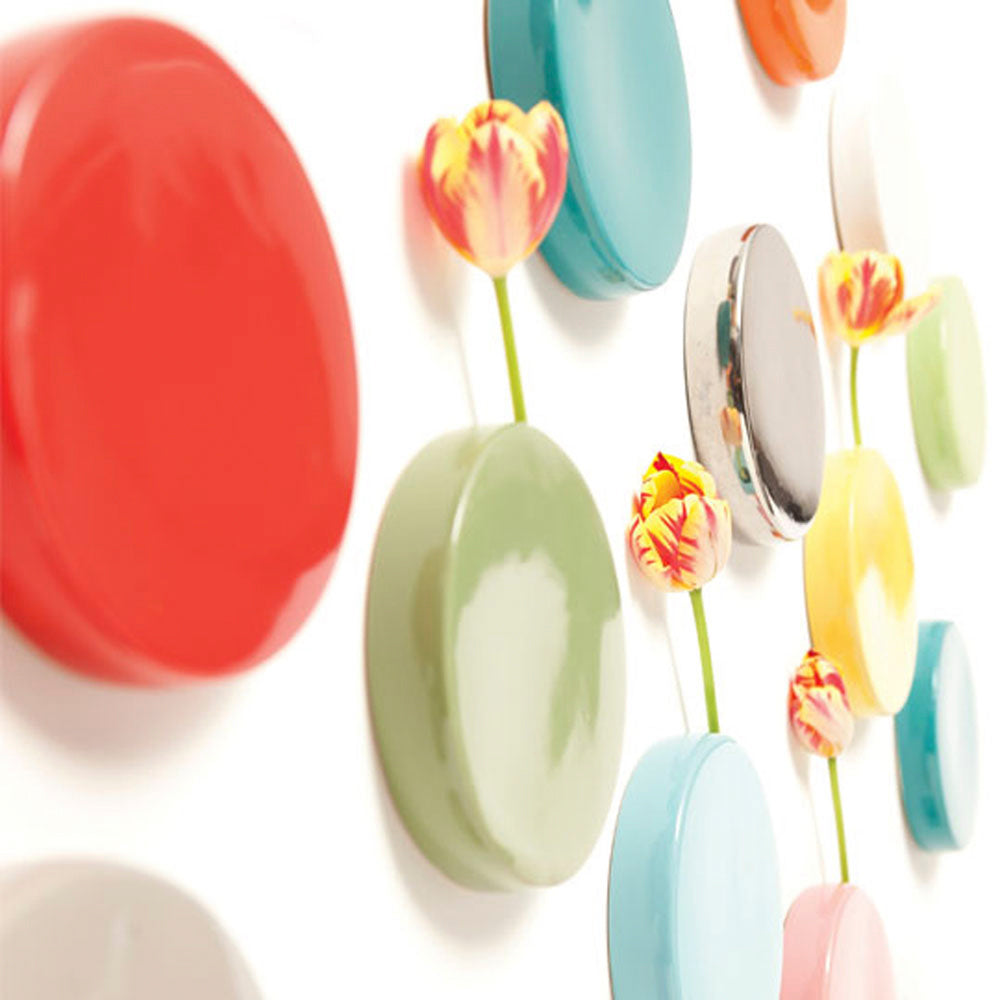 Wall Dot Ceramic Flower Vase - Chive UK Wholesale