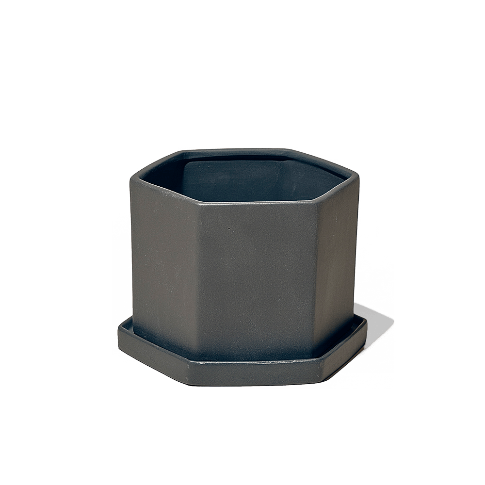 Hexi Porcelain Pot With Drainage Hole - Chive UK Wholesale