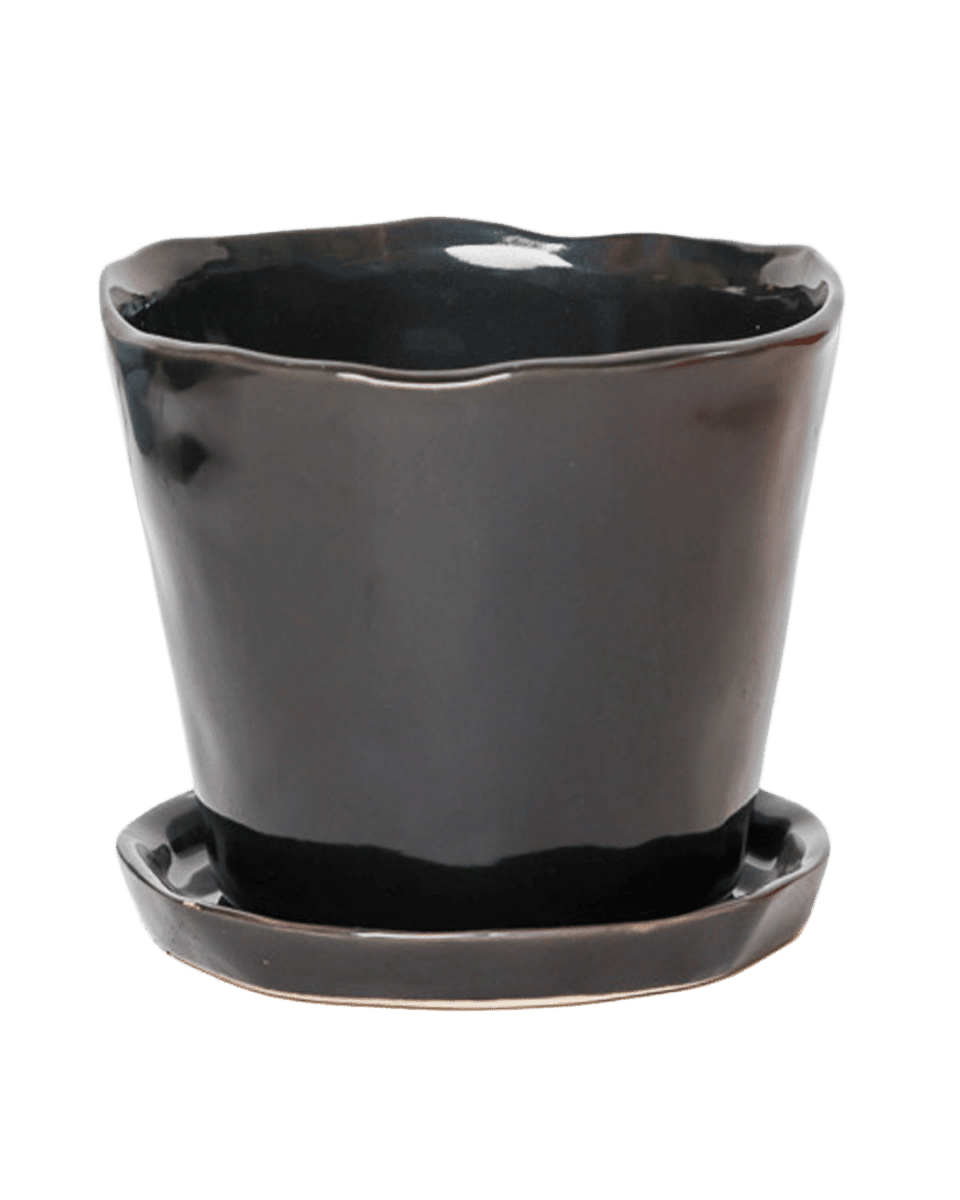 Tika Pot & Saucer | 5 inch - Chive UK Wholesale