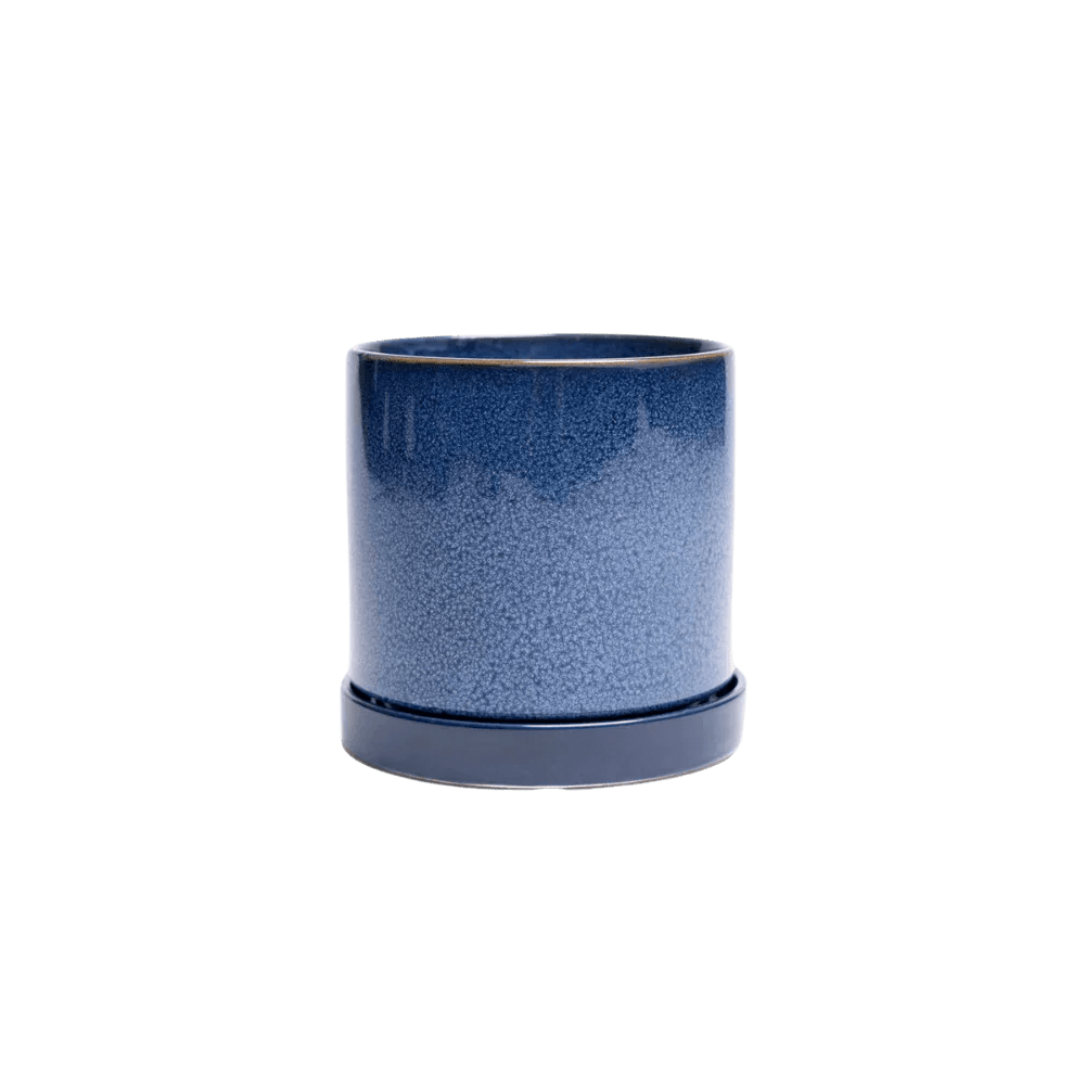 Minute Ceramic Pot And Saucer With Drainage Kit - Chive UK Wholesale