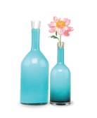 Bottle Glass Decorative Flower Vase - Chive UK Wholesale