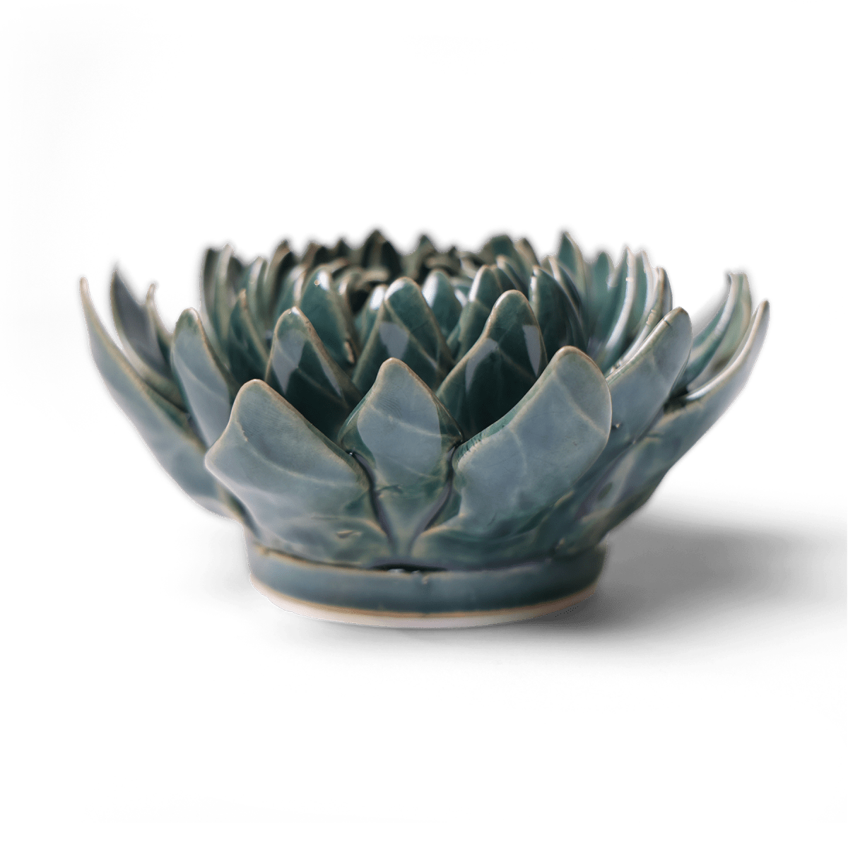 Ceramic Flower Dahlia Green 11 - Chive UK Wholesale