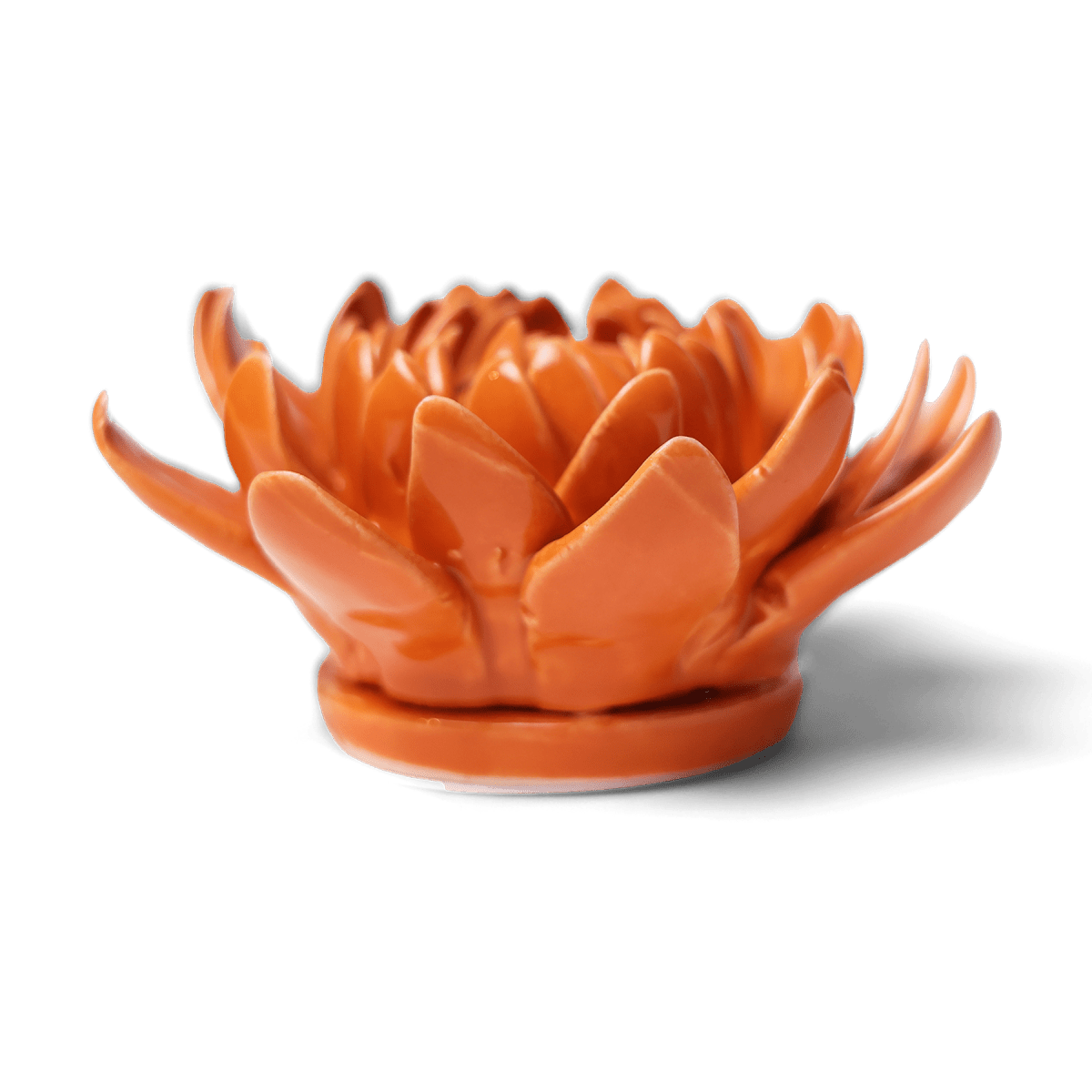 Ceramic Flower Dahlia Orange 11 - Chive UK Wholesale