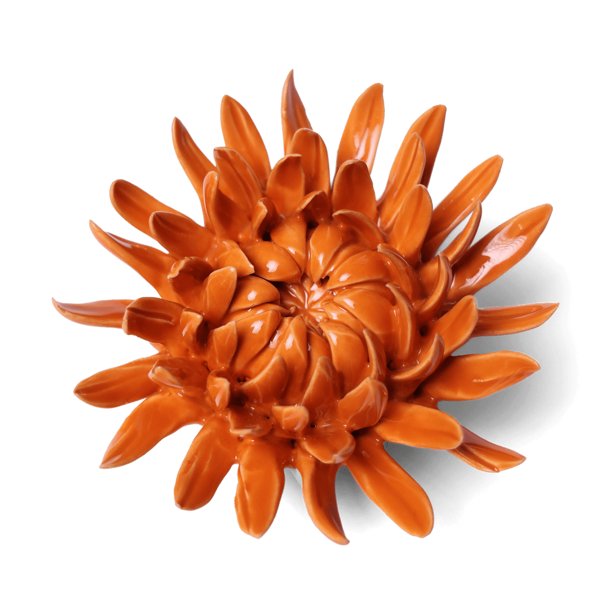 Ceramic Flower Mum Orange 11 - Chive UK Wholesale