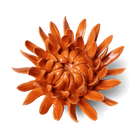 Ceramic Flower Mum Orange 11 - Chive UK Wholesale