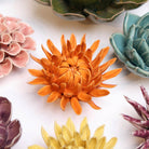 Ceramic Flower Mum Orange 11 - Chive UK Wholesale