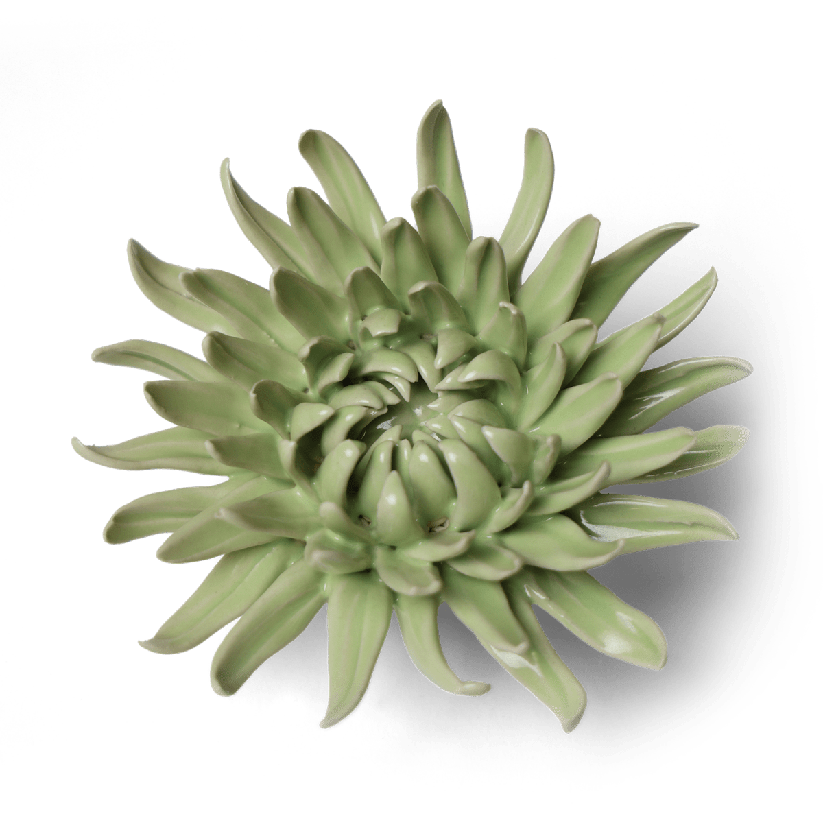 Ceramic Flower - Flower Green 12 - Chive UK Wholesale