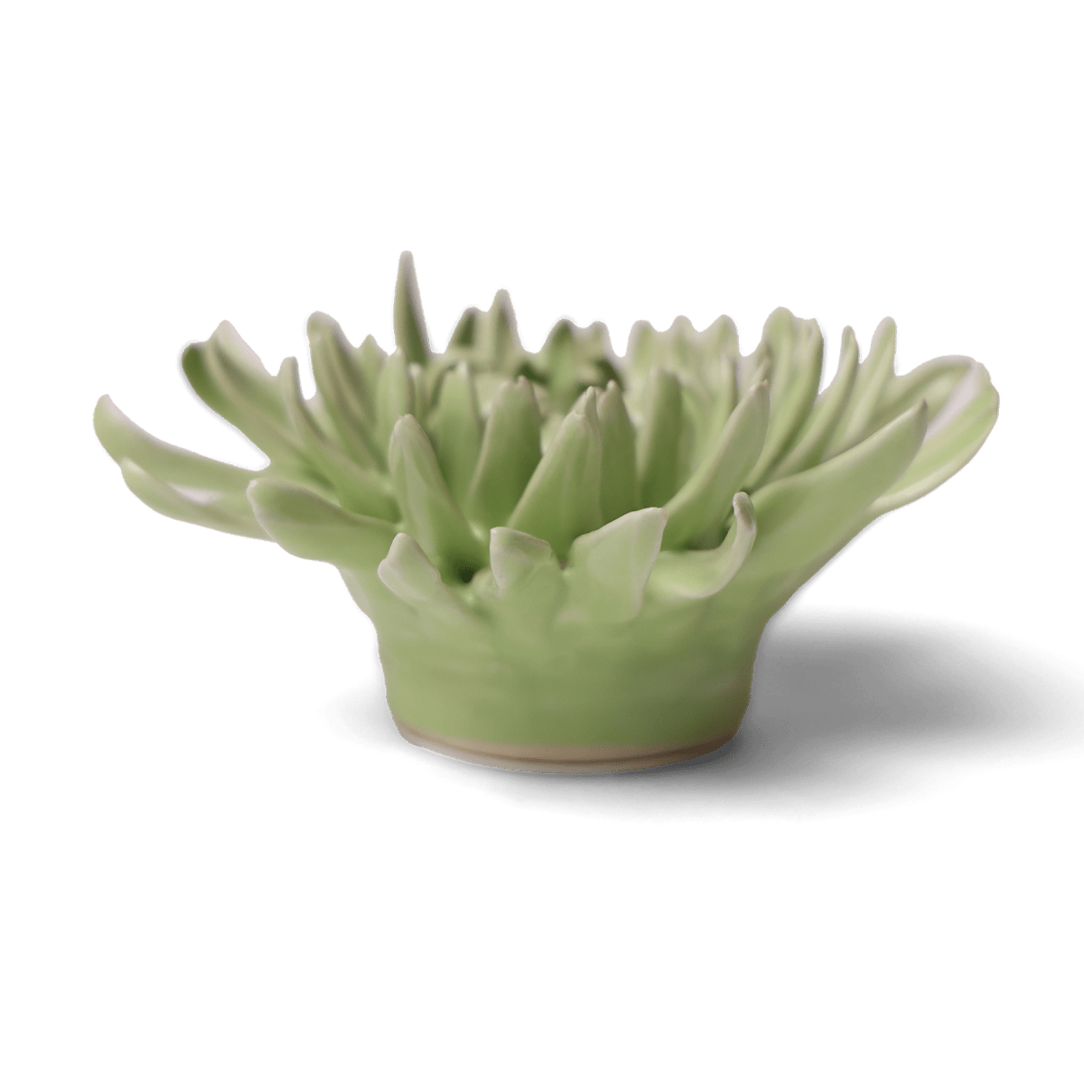 Ceramic Flower - Flower Green 12 - Chive UK Wholesale