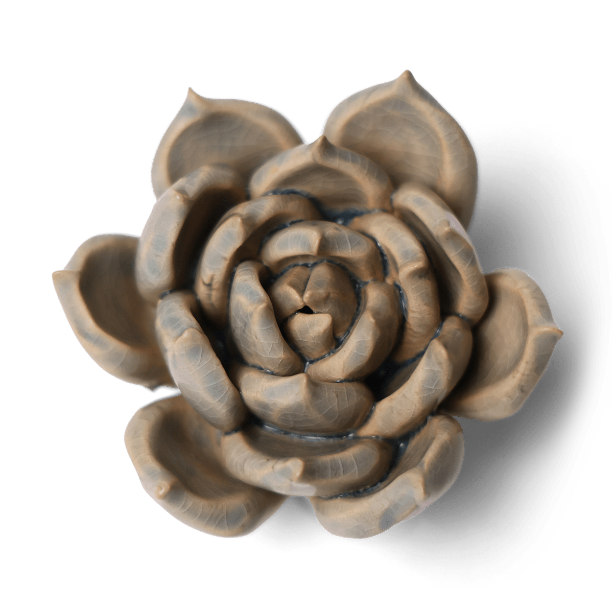 Ceramic Flower Succulent Blue 12 - Chive UK Wholesale