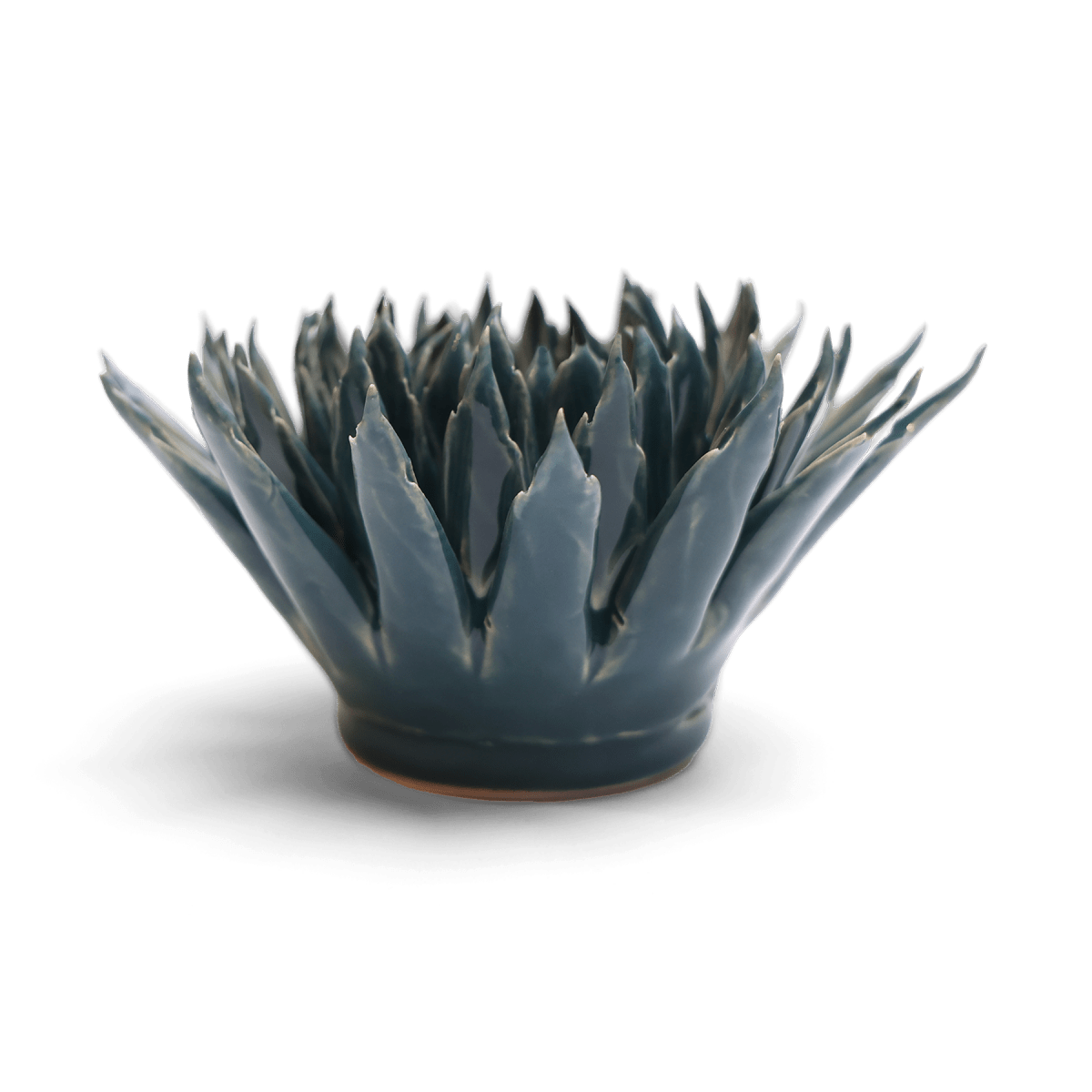 Ceramic Flower - Flower Teal 3 - Chive UK Wholesale