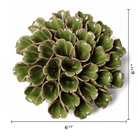 Ceramic Flower Polyp Green Large - Chive UK Wholesale