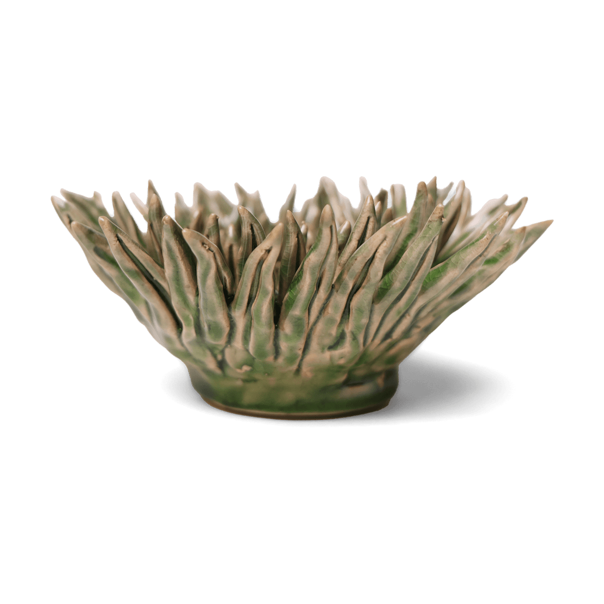 Ceramic Flower Mum Olive 5 - Chive UK Wholesale