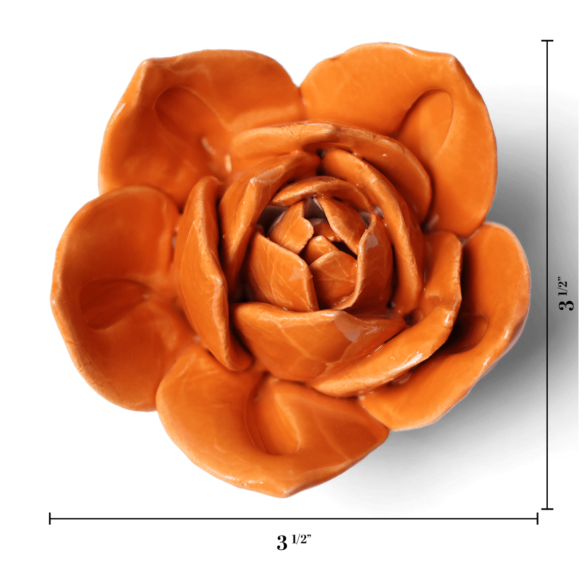 Ceramic Flower - Flower Orange 6 - Chive UK Wholesale
