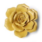 Ceramic Flower Rose Yellow 9 - Chive UK Wholesale